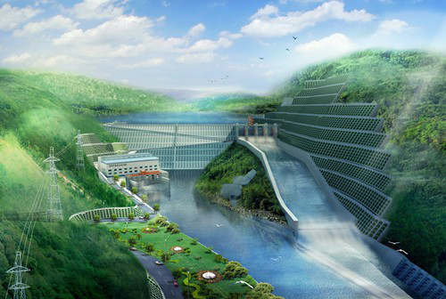 巴中老挝南塔河1号水电站项目